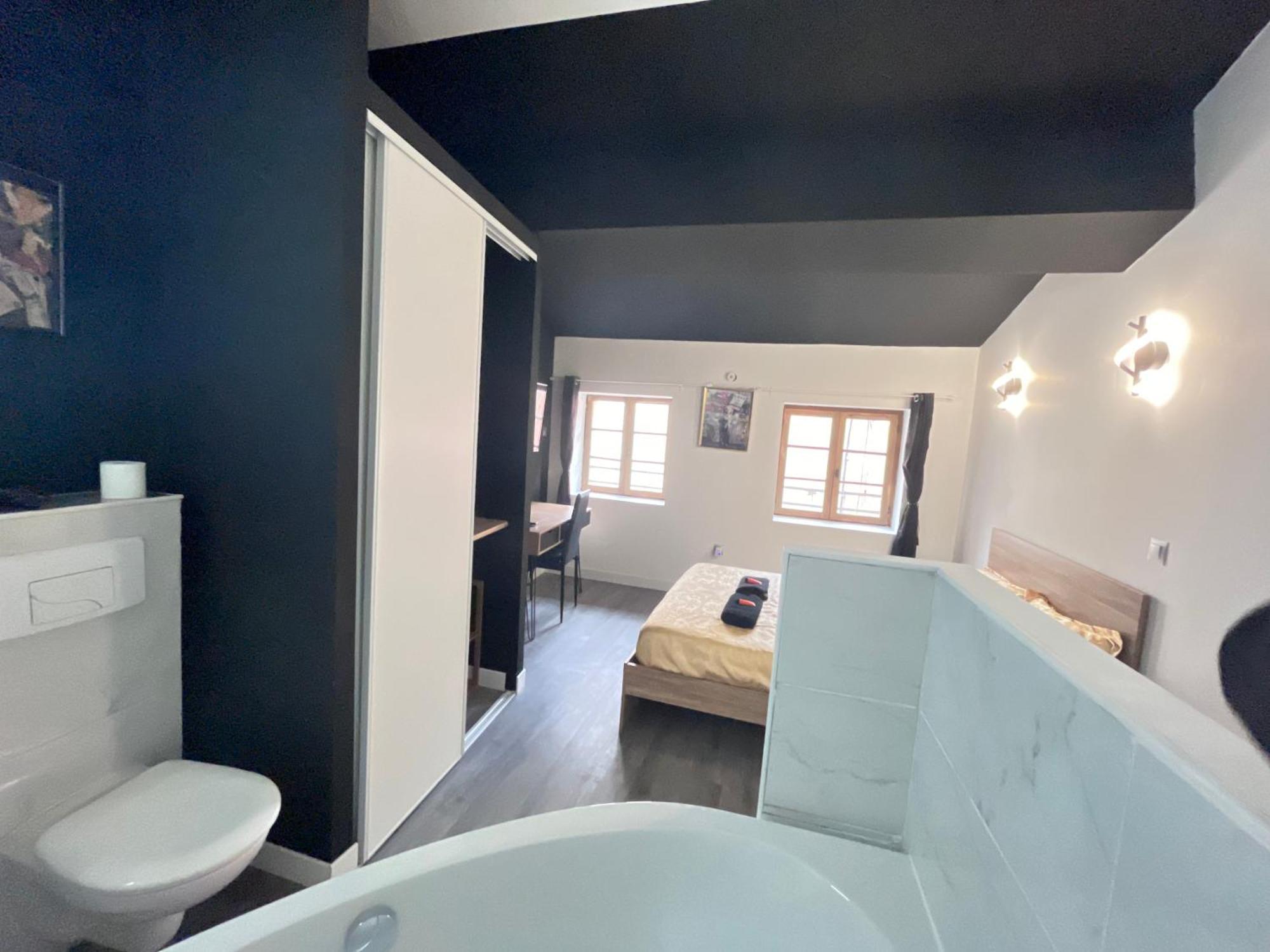 Charmant Studio Baignoire 나르본 외부 사진